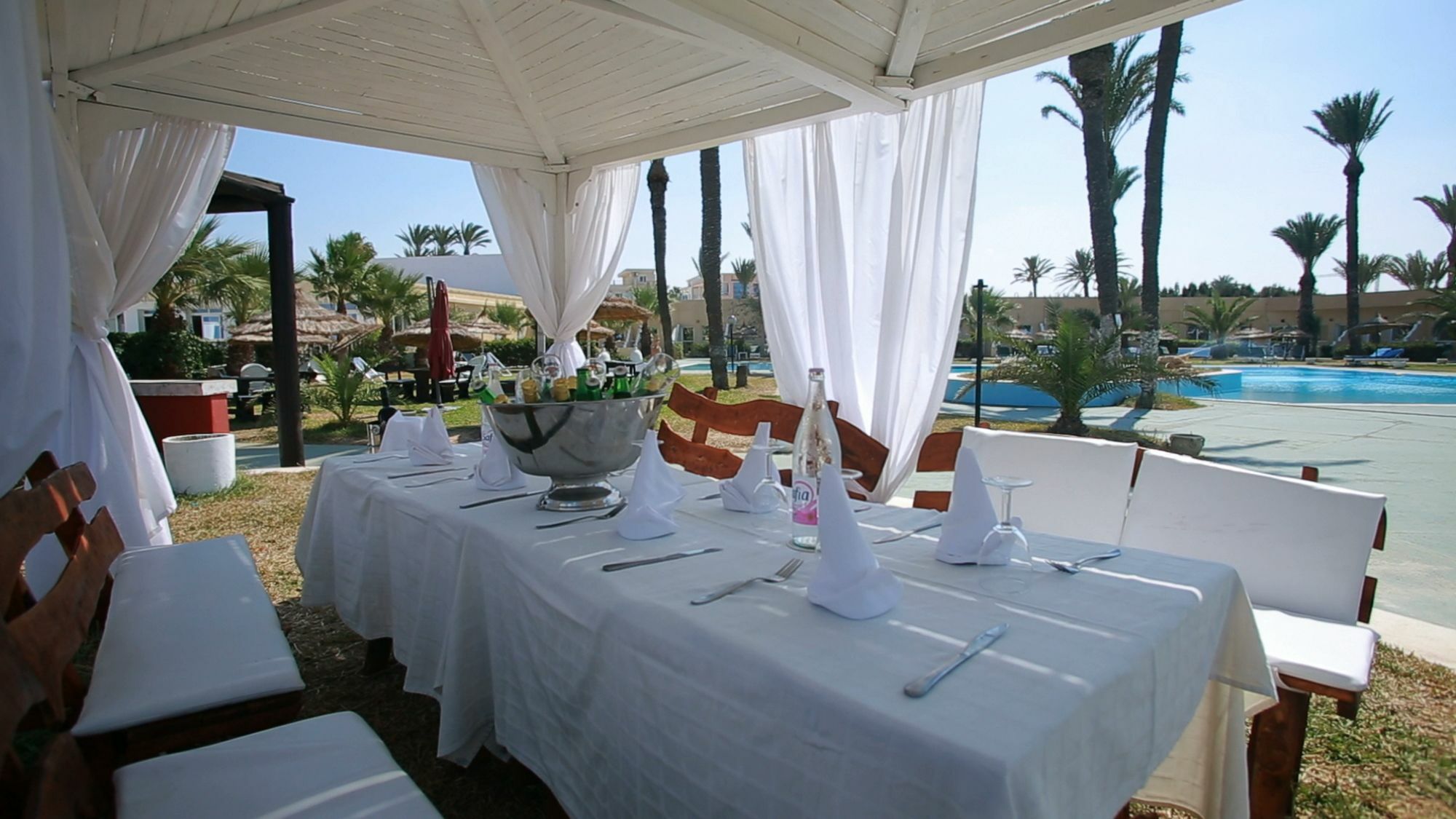 Hotel Les Palmiers Monastir Eksteriør billede